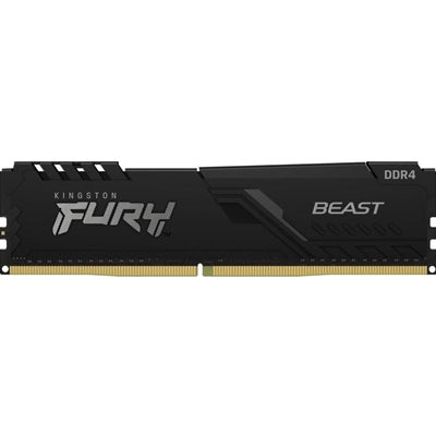Kingston Fury Beast 8GB 3200MHz DDR4 CL16 DIMM System Memory Kingston Fury Beast 8GB 3200MHz DDR4 CL16 DIMM System Memory